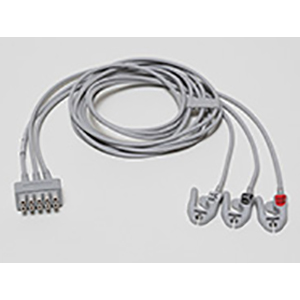 EKG Elektrodenkabel-Set, 3-lead, Klammer, AHA, 130 cm/ 51 in EKG Elektrodenkabel-Set, 3-lead, Klammer, AHA, 130 cm/ 51 in