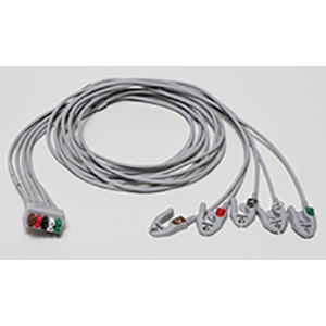 EKG Elektrodenkabel-Set, 5-lead, Klammer, AHA, 130 cm/ 51 in EKG Elektrodenkabel-Set, 5-lead, Klammer, AHA, 130 cm/ 51 in