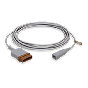 Temperatur Kabel, 400 Series for Disposable Probes, Single, 3.6 m/12 ft Temperatur Kabel, 400 Series for Disposable Probes, Single, 3.6 m/12 ft