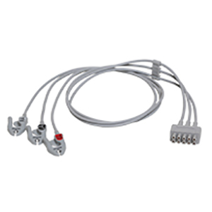 EKG Elektrodenkabel-Set, 3-lead, Klammer, AHA, 74 cm/ 29 in EKG Elektrodenkabel-Set, 3-lead, Klammer, AHA, 74 cm/ 29 in