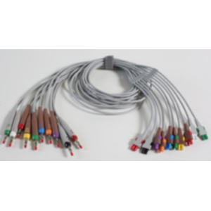 ECG Leadwire Set - Base 10 - Banana - AHA ECG Leadwire Set - Base 10 - Banana - AHA